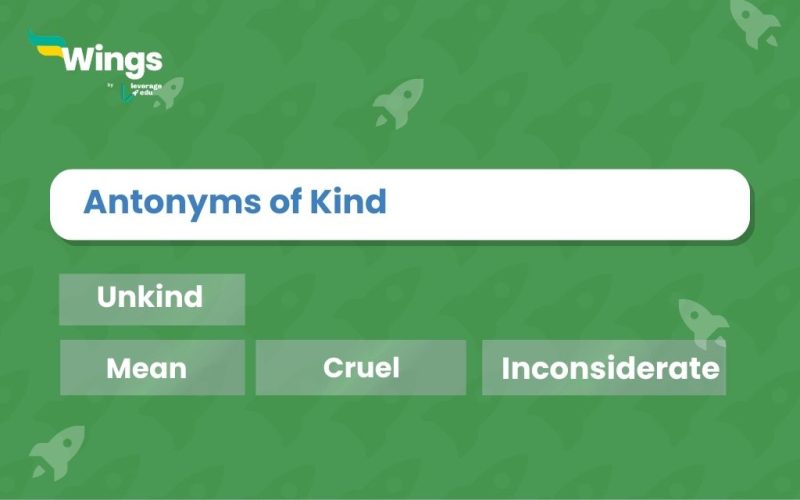 Kind-Antonyms