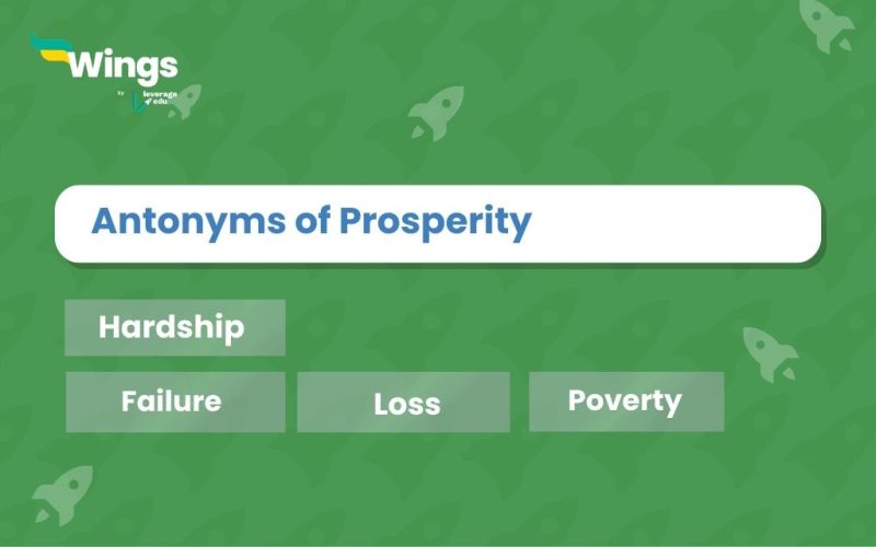 Prosperity-Antonyms
