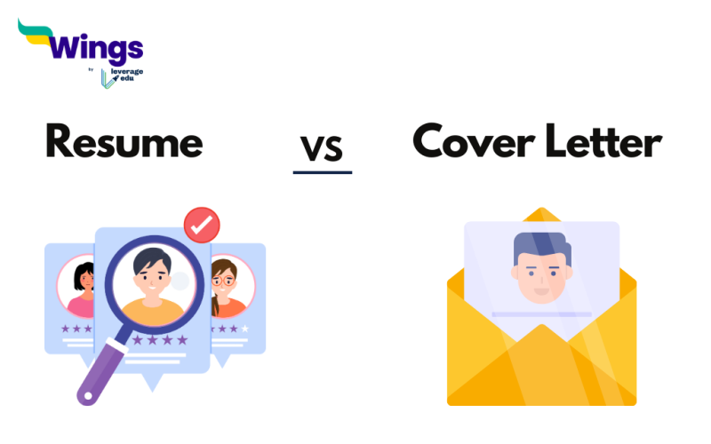 Difference between a resume and a cover letter