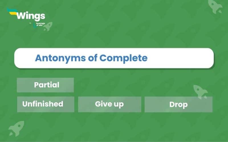 Antonyms-of-Complete