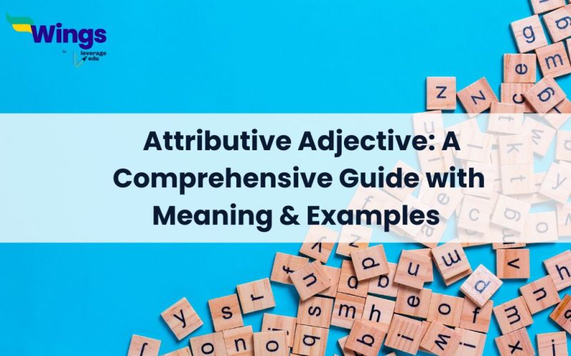 Attributive adjectives