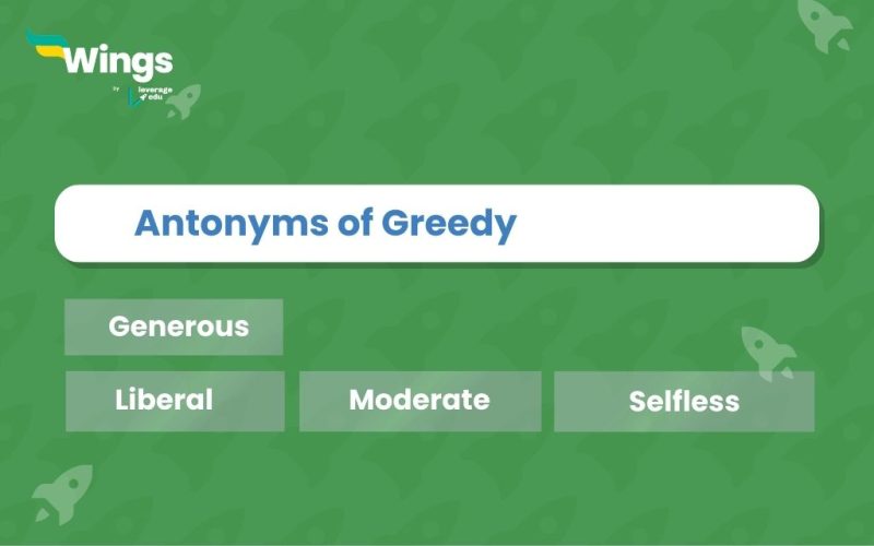 Antonyms of Greedy