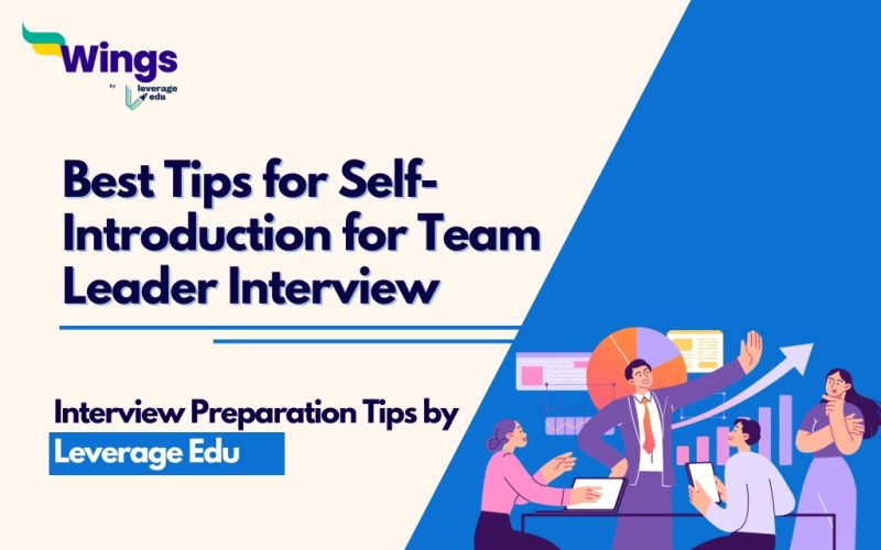 Tips for Self-Introduction for Team Leader Interview 