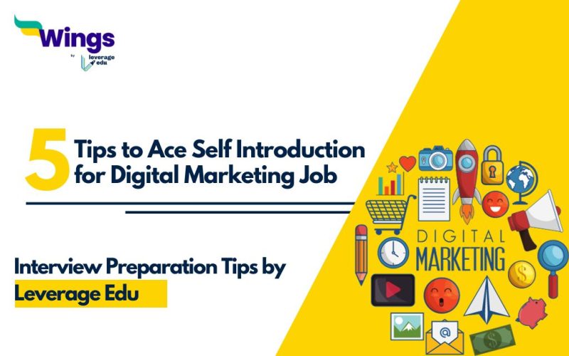 Self Introduction to Digital Marketing Job