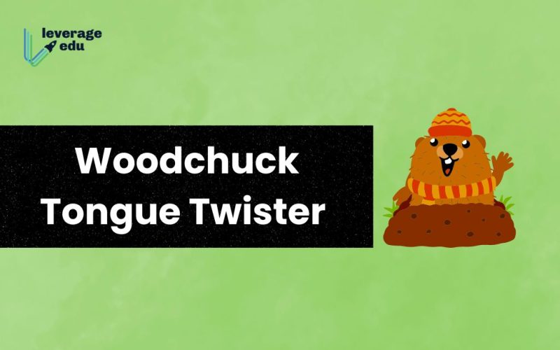 Woodchuck Tongue Twister