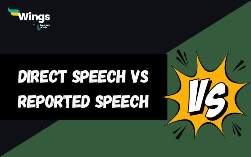 reported speech direct speech examples