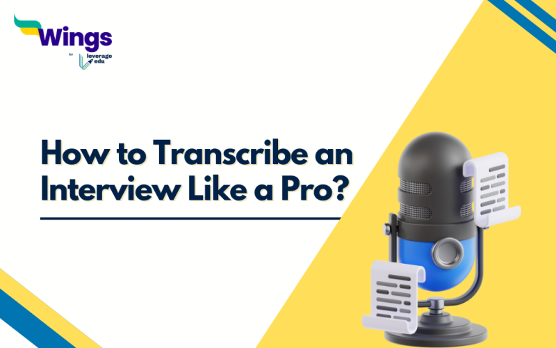 How to Transcribe an Interview Like a Pro