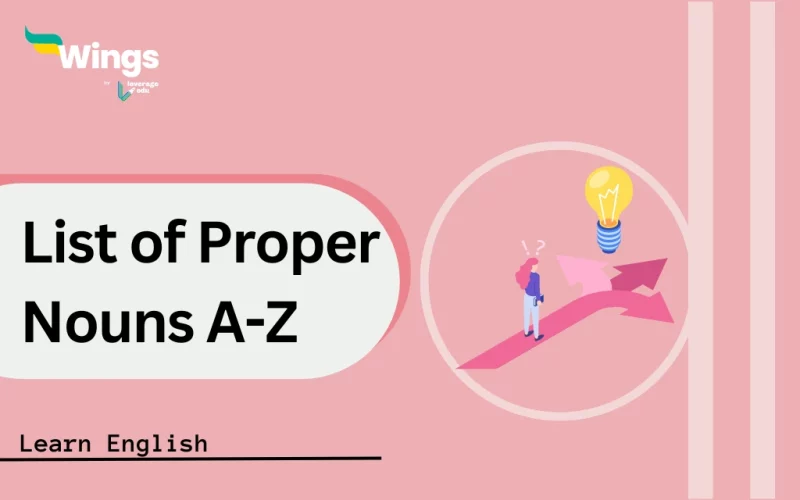List of Proper Nouns A-Z
