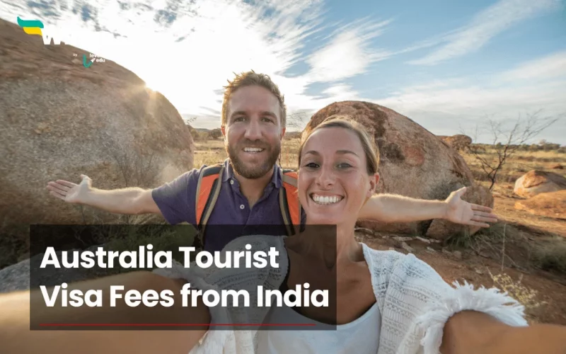 australia tourist visa fees from india