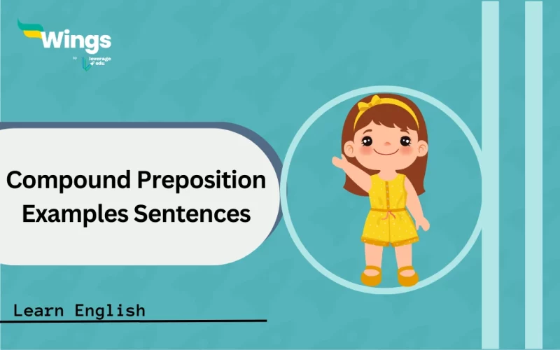 compound preposition examples sentences