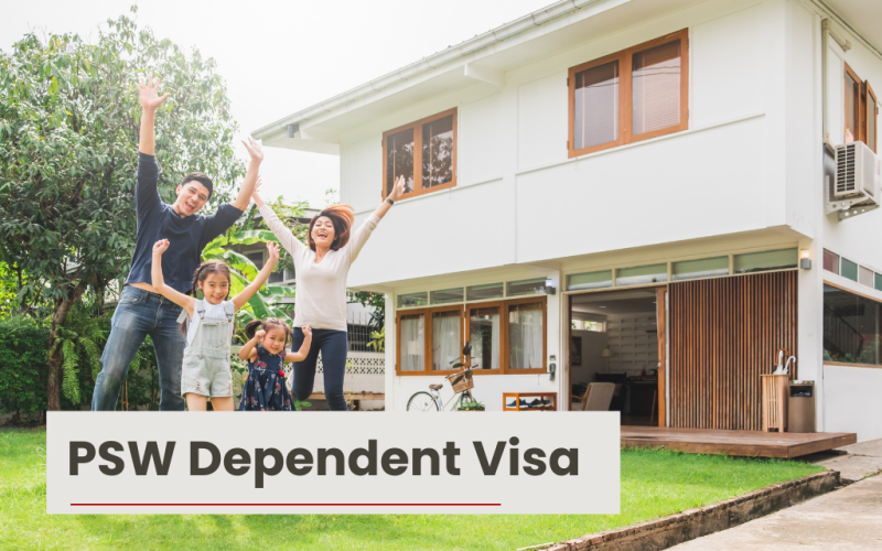 PSW Dependent Visa: Country Wise PSW Dependent Visa