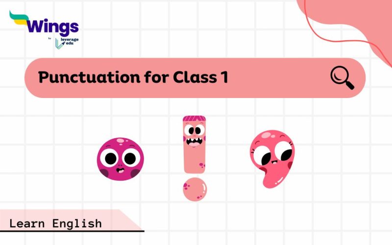 Punctuation for Class 1
