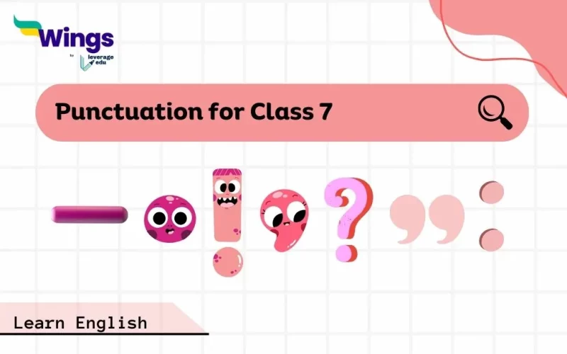 Punctuation For Class 7