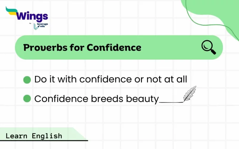 Proverbs for Confidence