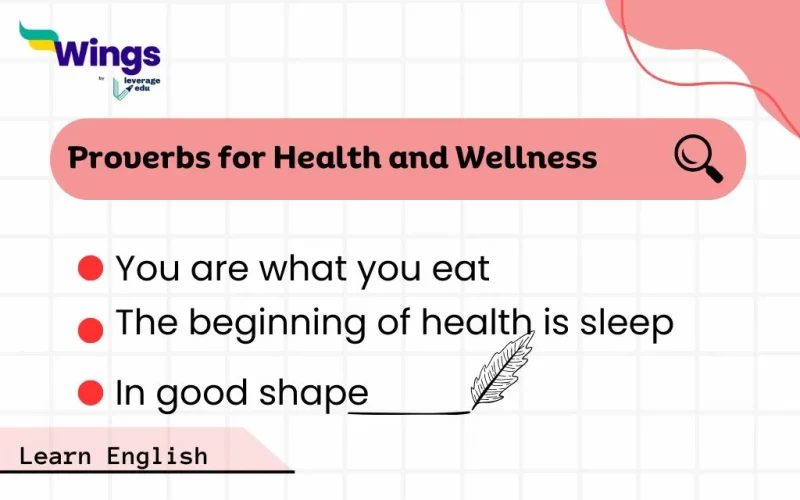 English Proverbs for health