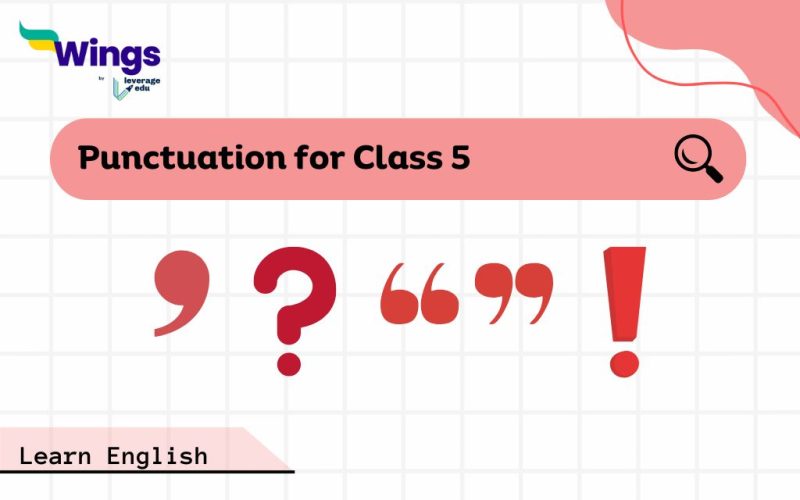 Punctuation for Class 5