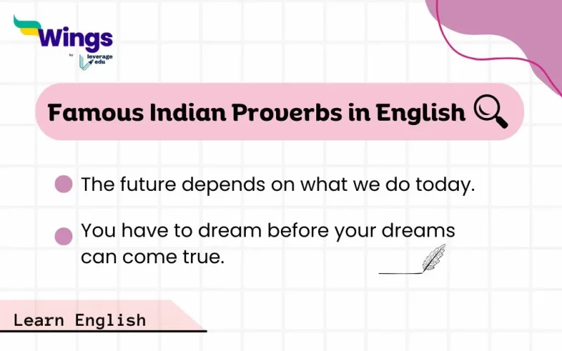 Famous Indian Proverbs in English