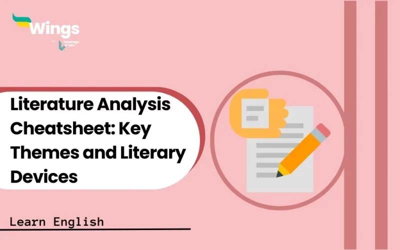 Literature Analysis Cheatsheet Key Themes and Literary Devices