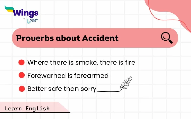 Proverbs about Accident