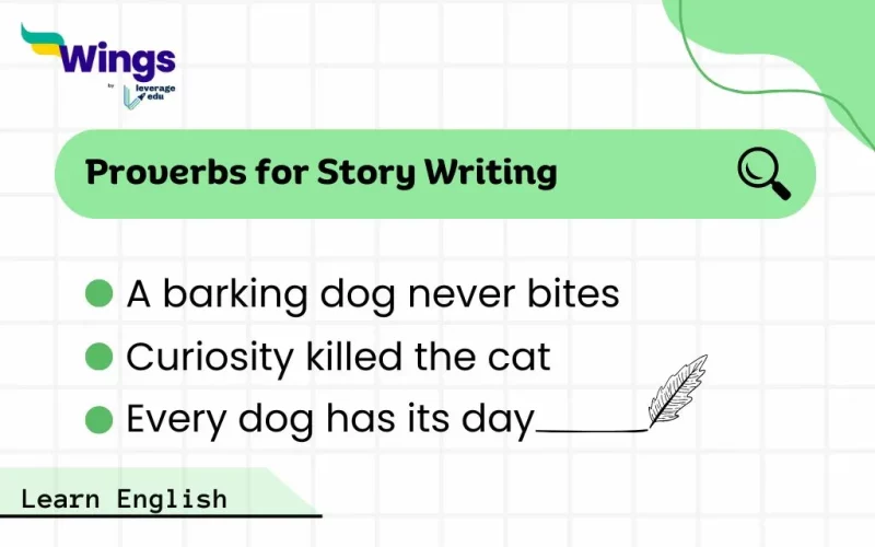 Proverbs for story writing