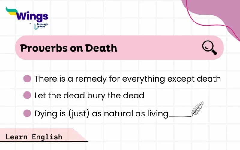 Proverbs on Death