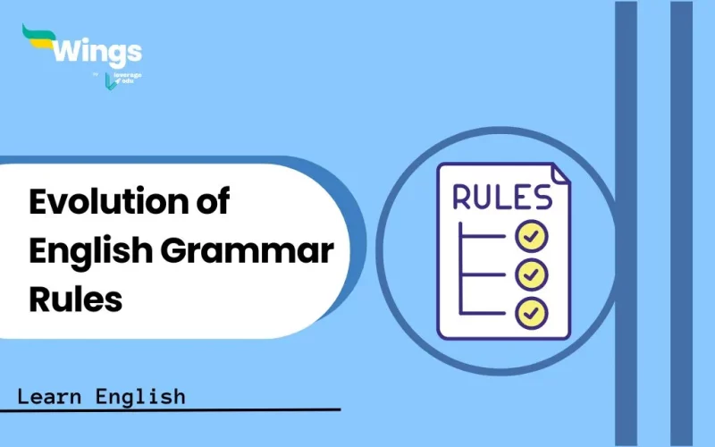Evolution of English Grammar Rules