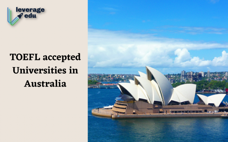 TOEFL iBT Accepted Universities in Australia