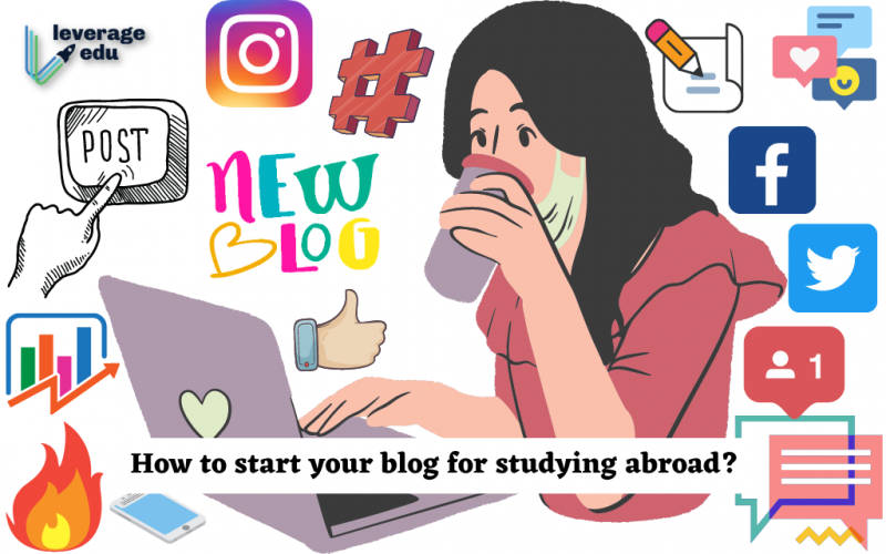 How to start your blog for studying abroad