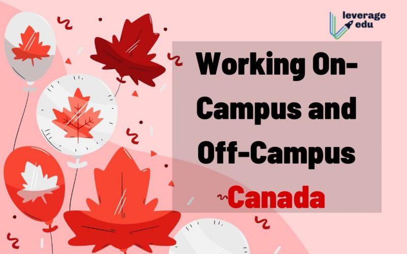 Working on-campus and off-campus Canada