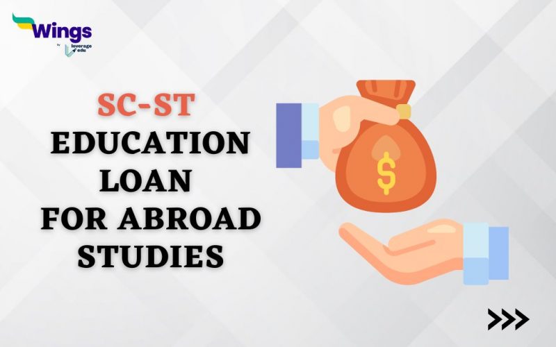 SC ST Education Loan for Abroad Studies